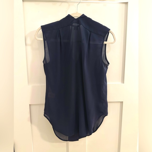 Theyskens’ theory sheer sleeveless top - Picture 3 of 4